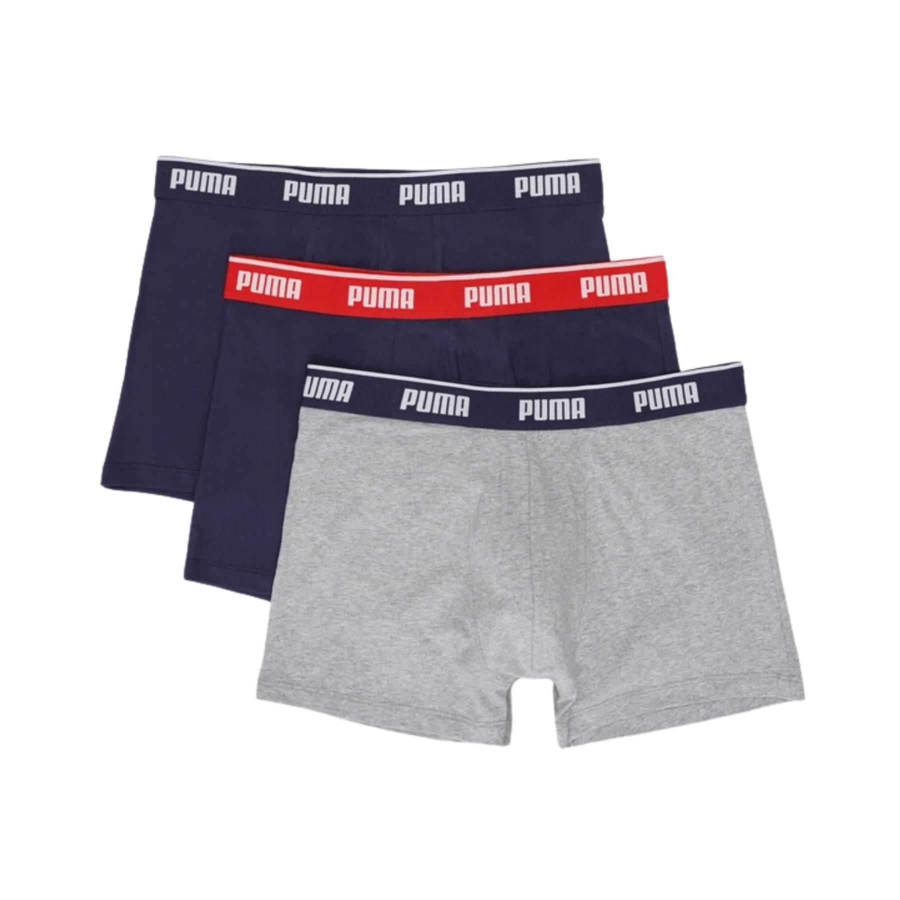 Bokserki męskie Puma BOXERS 3-PACK 94713005 r S – Komfort i styl na co dzień