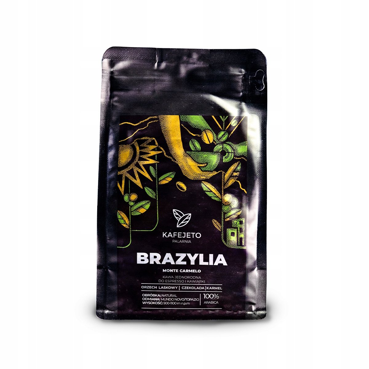 Kawa ziarnista Brazylia Monte Carmelo ESPRESSO – Wyjątkowy smak z Brazylii