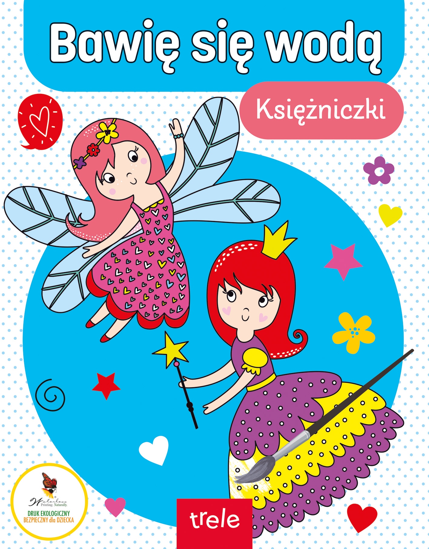 Bawię się wodą. Księżniczki – Magiczna zabawa z kolorowaniem