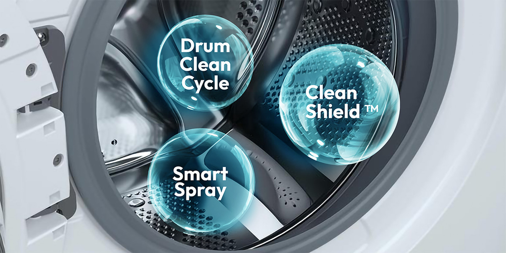 Pralka Candy EY 27SB7G-S – Wydajność i nowoczesny design