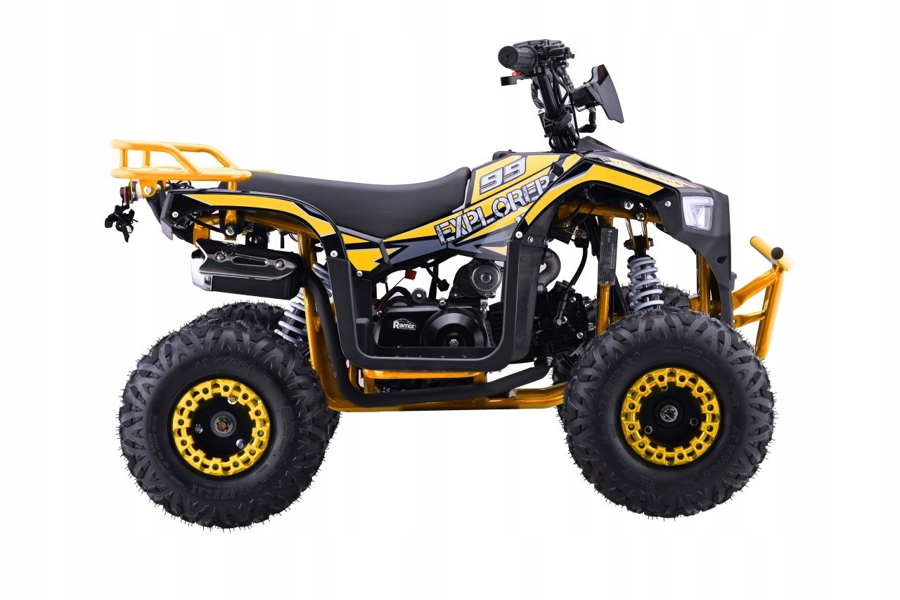 Pojazd Quad Spalinowy 110CC EXPLORER Żółty – Idealna zabawa dla najmłodszych