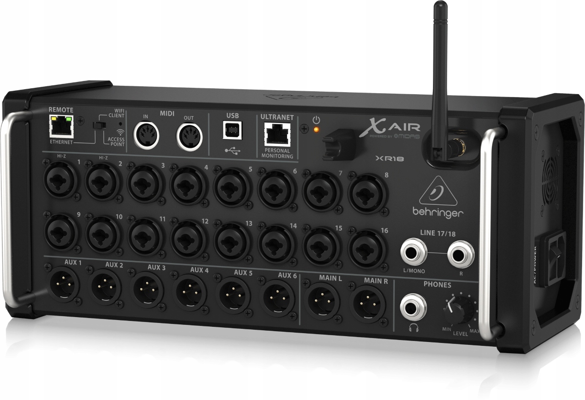 Mikser Behringer X AIR XR18 – Profesjonalne rozwiązanie dla audiofilów