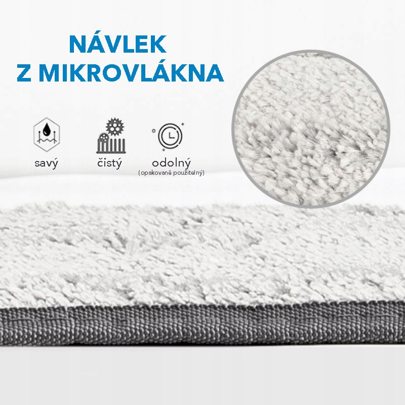 Wysoka jakość mikrofibry - skuteczne sprzątanie