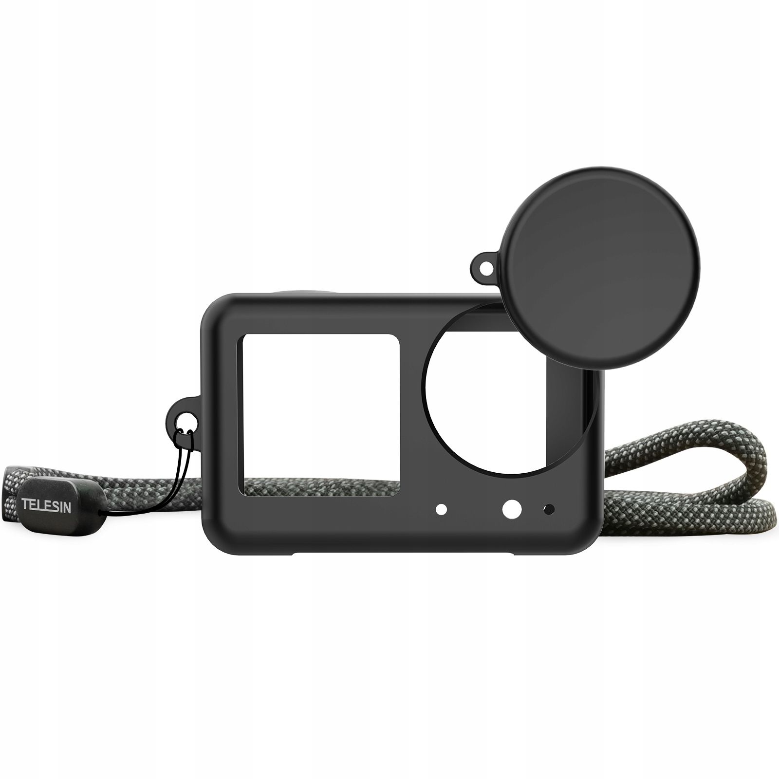 Pokrowiec Futerał Case Etui + Pasek + Dekielek do DJI Osmo Action 5 Pro / 4 / 3 – Ochrona i funkcjonalność w jednym