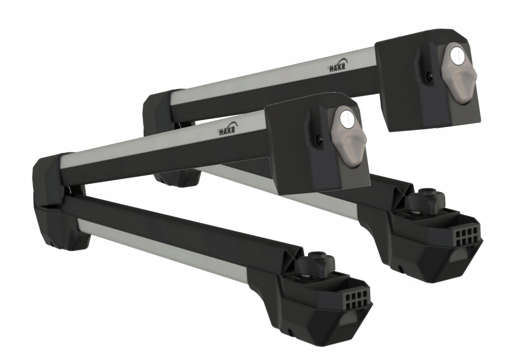 Wysoka nośność i pojemność – Transportuj do 4 par nart lub 2 snowboardy