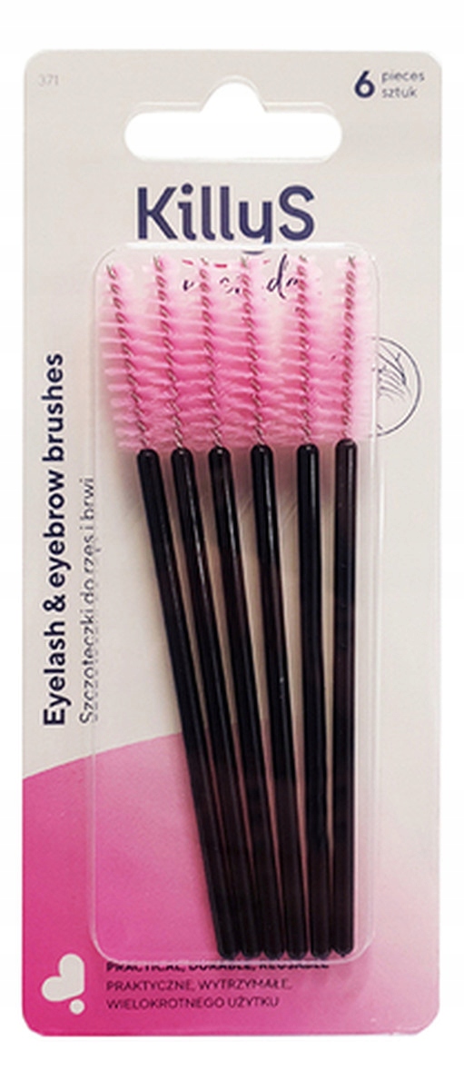KILLYS Eyelash & Eyebrow Brushes – Idealne szczoteczki do rzęs i brwi