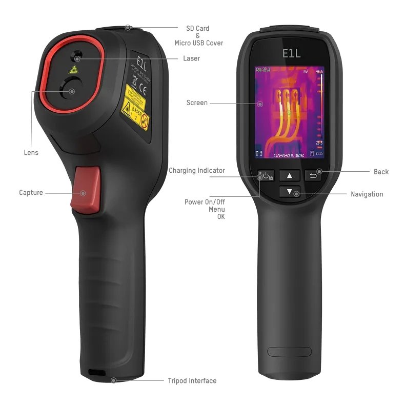 Idealne do wykrywania nieszczelności i problemów HVAC