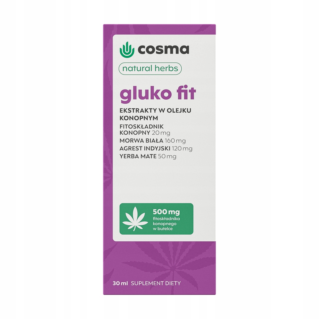 Właściwości olejku Cosma Gluko Fit – Wsparcie dla poziomu cukru i metabolizmu