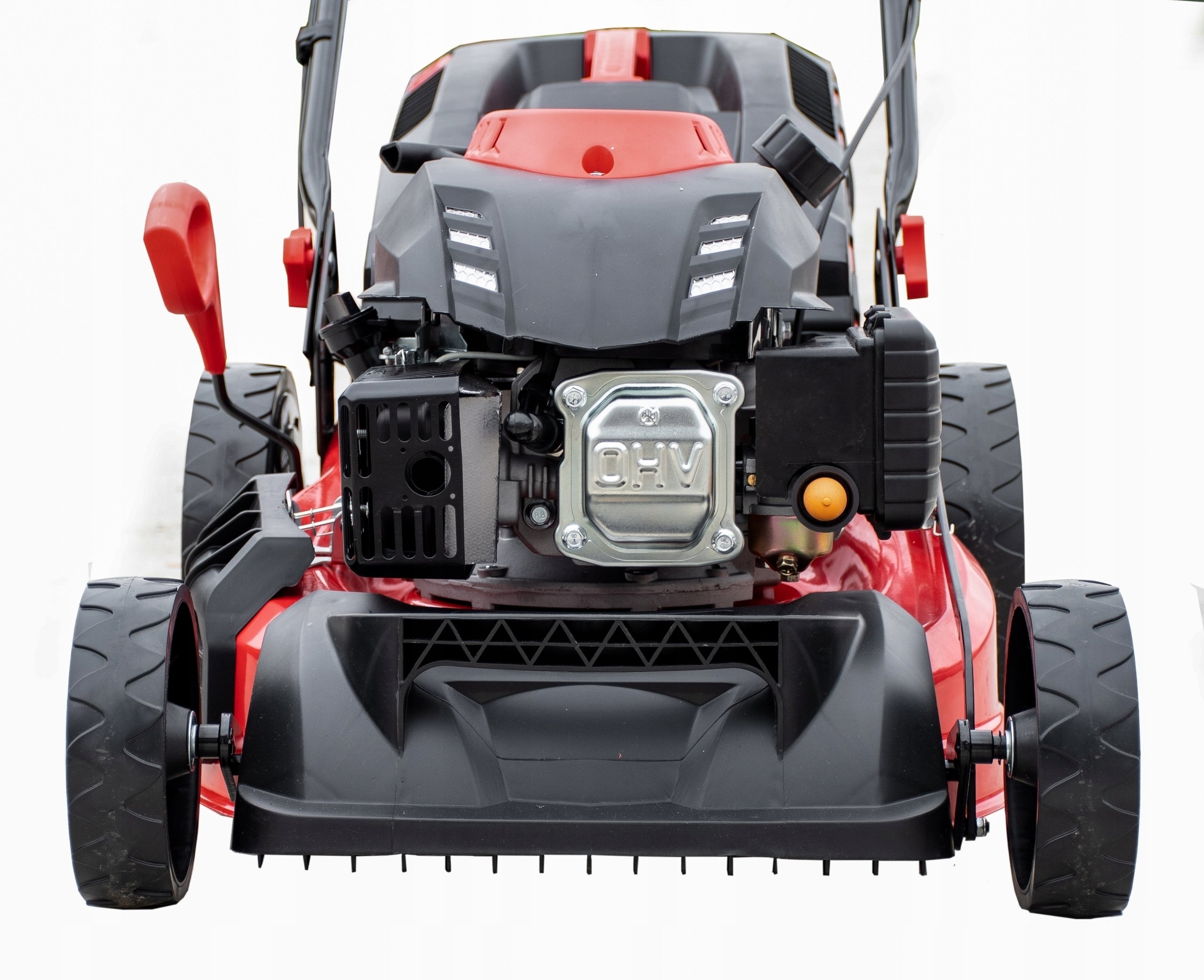 POLSKA KOSIARKA SPALINOWA 9KM 13w1 NAPĘD 51CM XXXL Regulacja wysokości koszenia z regulacją