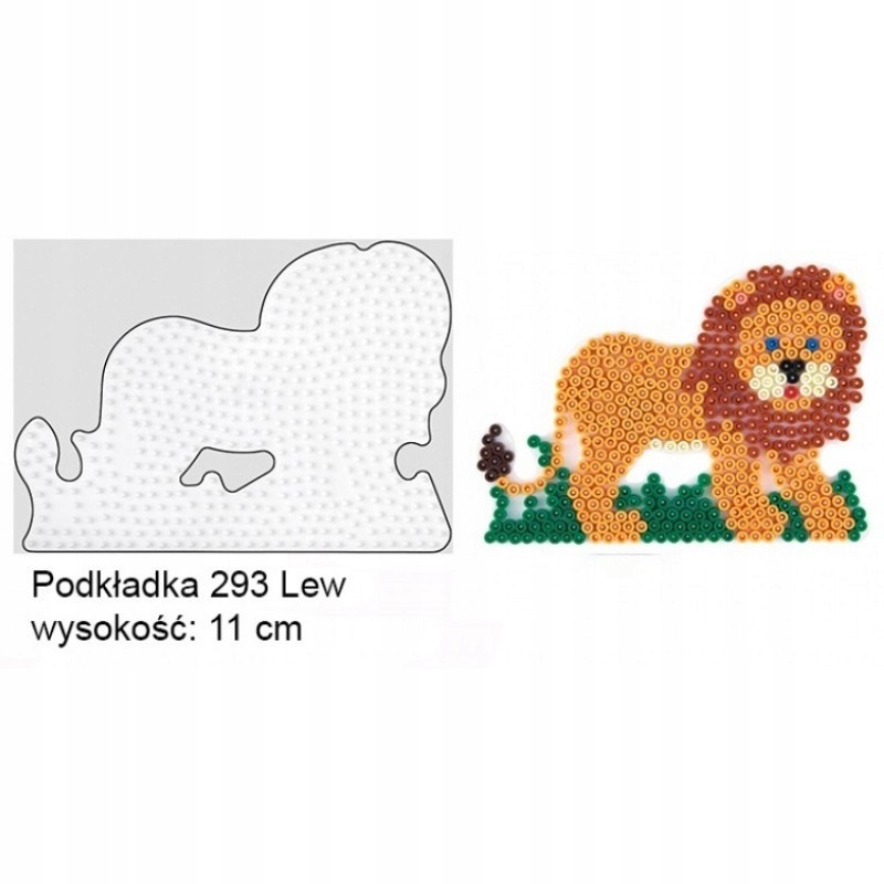 HAMA MIDI - Podkładka Lew (293) – Kreatywna zabawa dla dzieci
