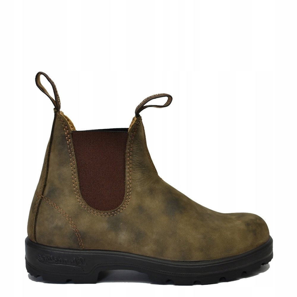 Blundstone Elastic Sided Boot Lined 585-RUSTIC Brązowe – Idealne buty do sportu i turystyki