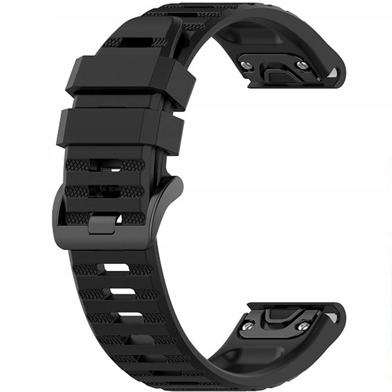 Komfort i styl - Silikonowy pasek w kolorze czarnym