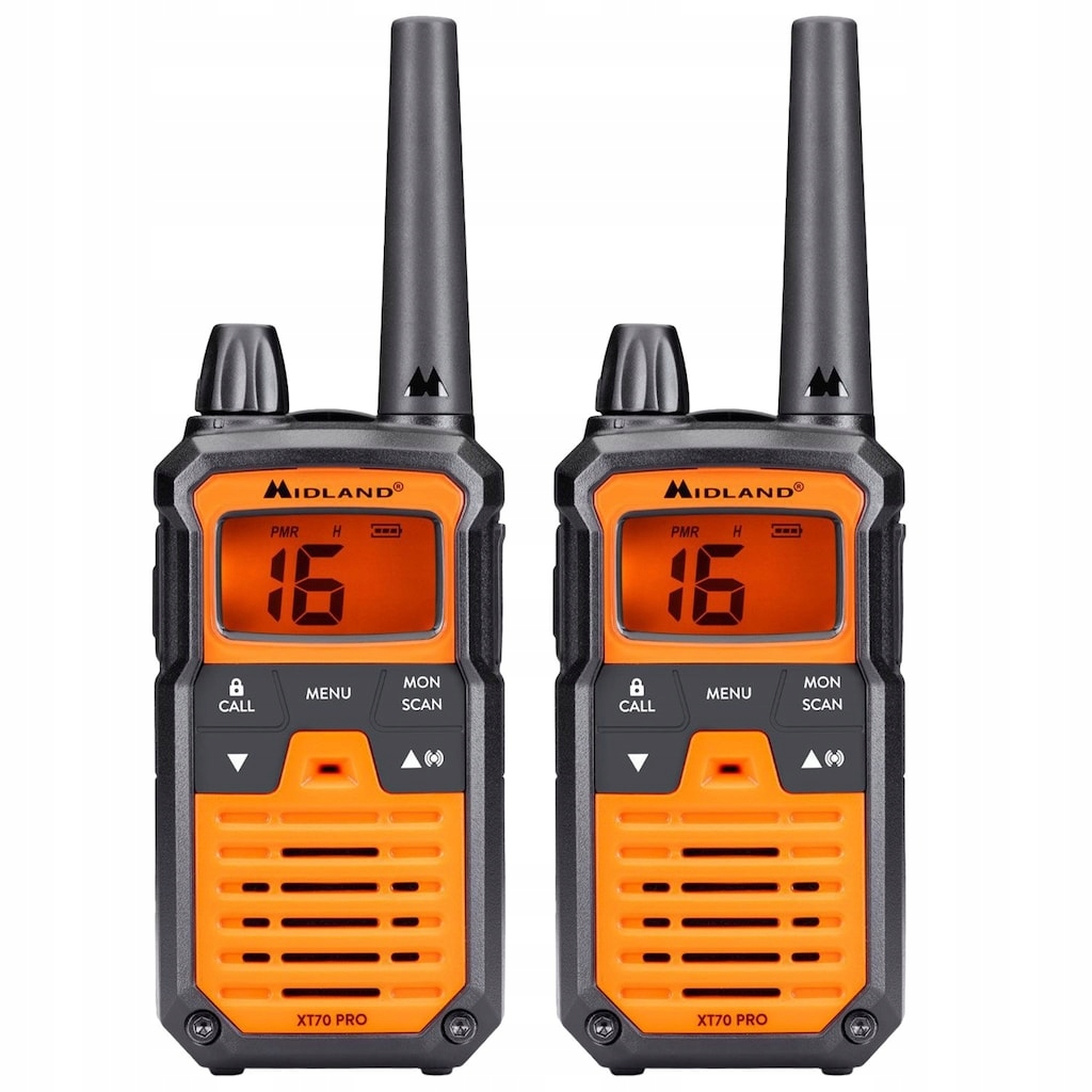 Radiotelefon Krótkofalówka Walkie-talkie Midland PMR XT70 PRO – Idealny do komunikacji w terenie