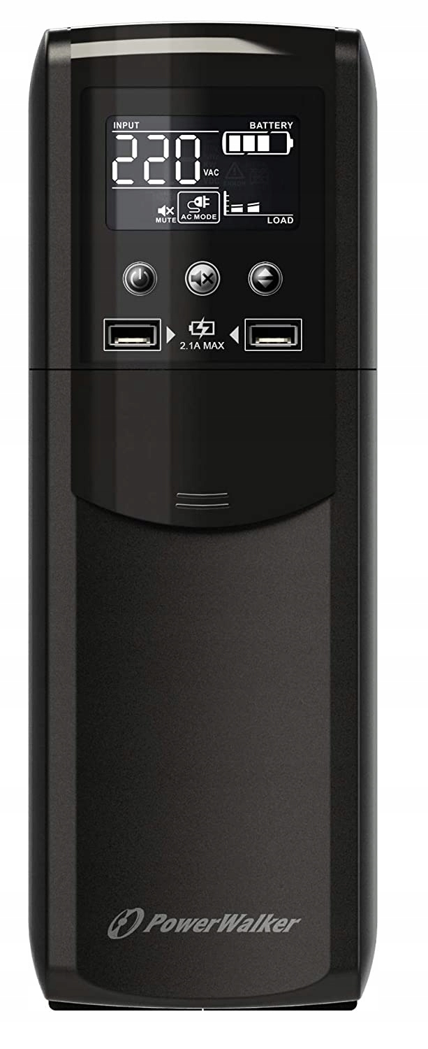 Zasilacz Awaryjny UPS PowerWalker VI 1000 CSW – Niezawodne zasilanie w każdej sytuacji