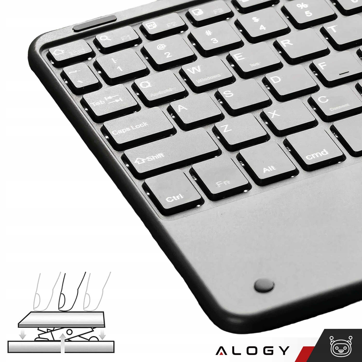 Wbudowany touchpad dla łatwej obsługi