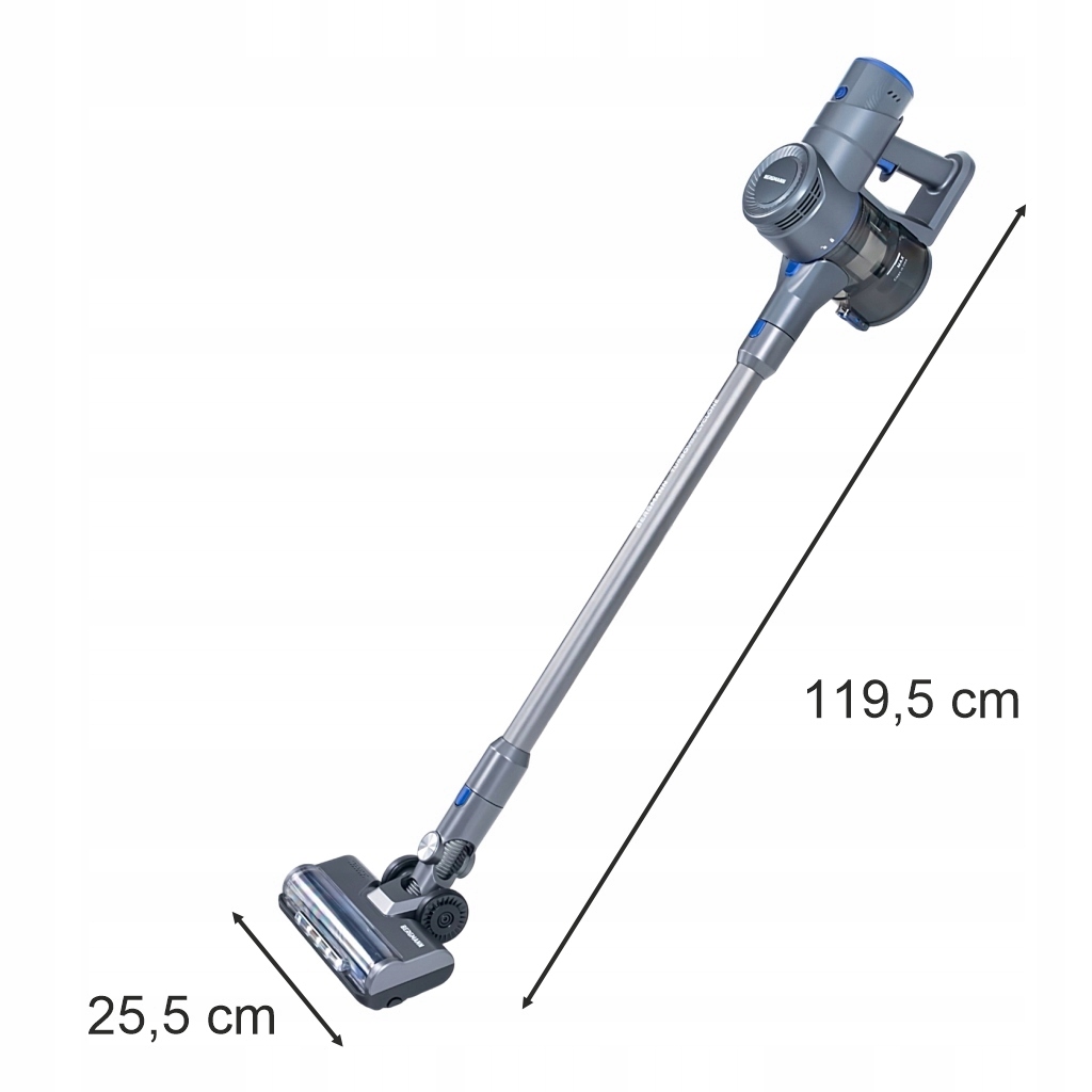 Kompaktowy design i lekka konstrukcja – komfortowe sprzątanie