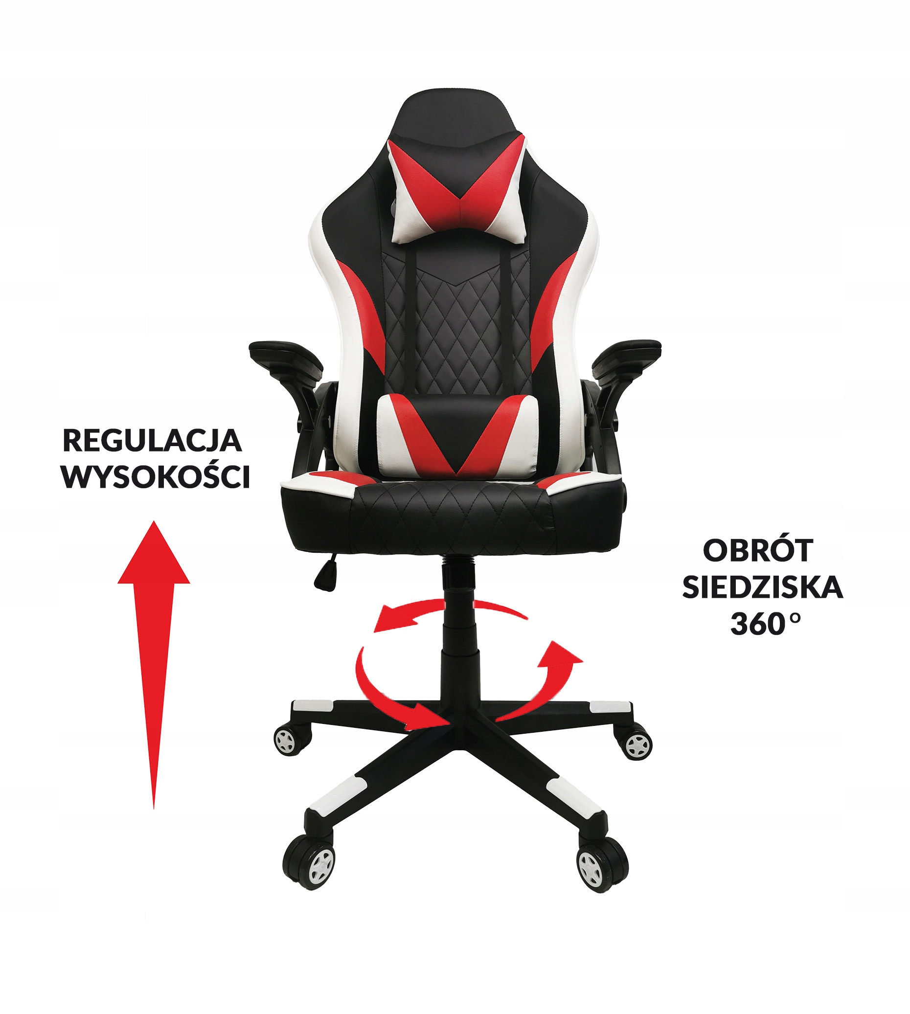 Funkcje dodatkowe – możliwość bujania i regulacji