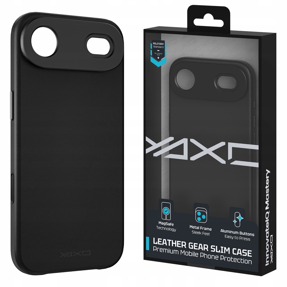 Etui na telefon Leather Gear Slim Case MagSafe iPhone 17 – Elegancka ochrona dla Twojego urządzenia