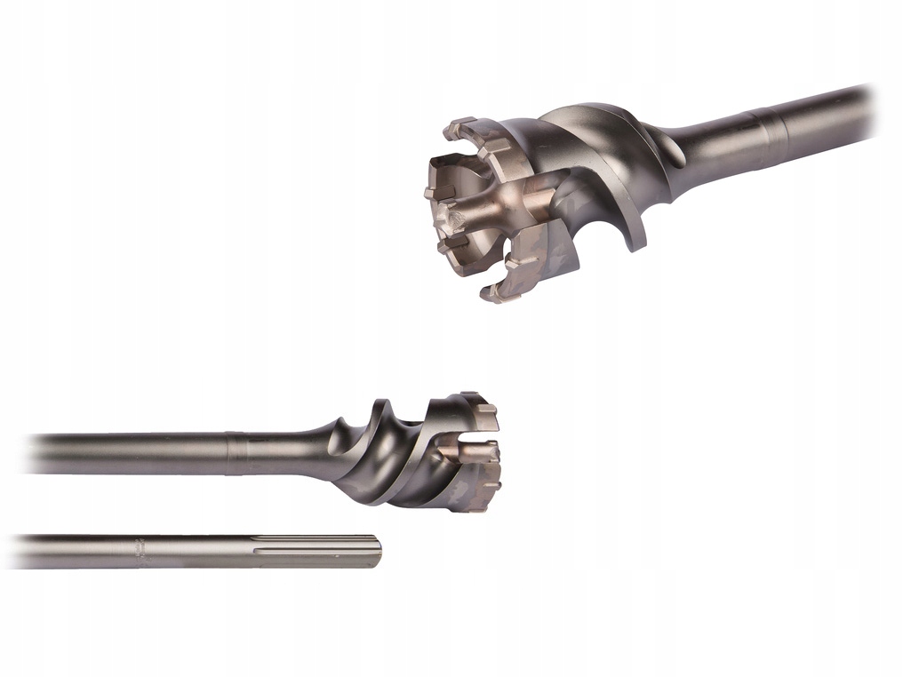 Wymiary wiertła: długość 990 mm i średnica 55 mm