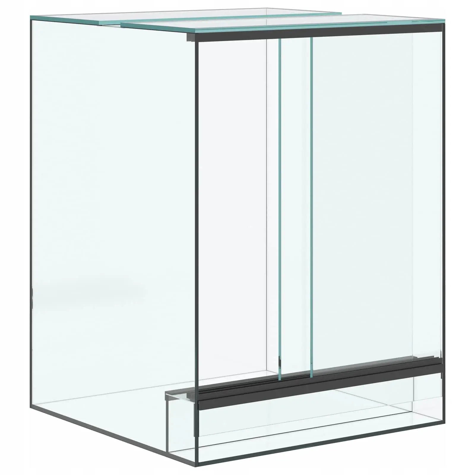 Habitat dla gadów i płazów biały 30 x 30 x 40 cm – Idealne miejsce dla Twoich pupili