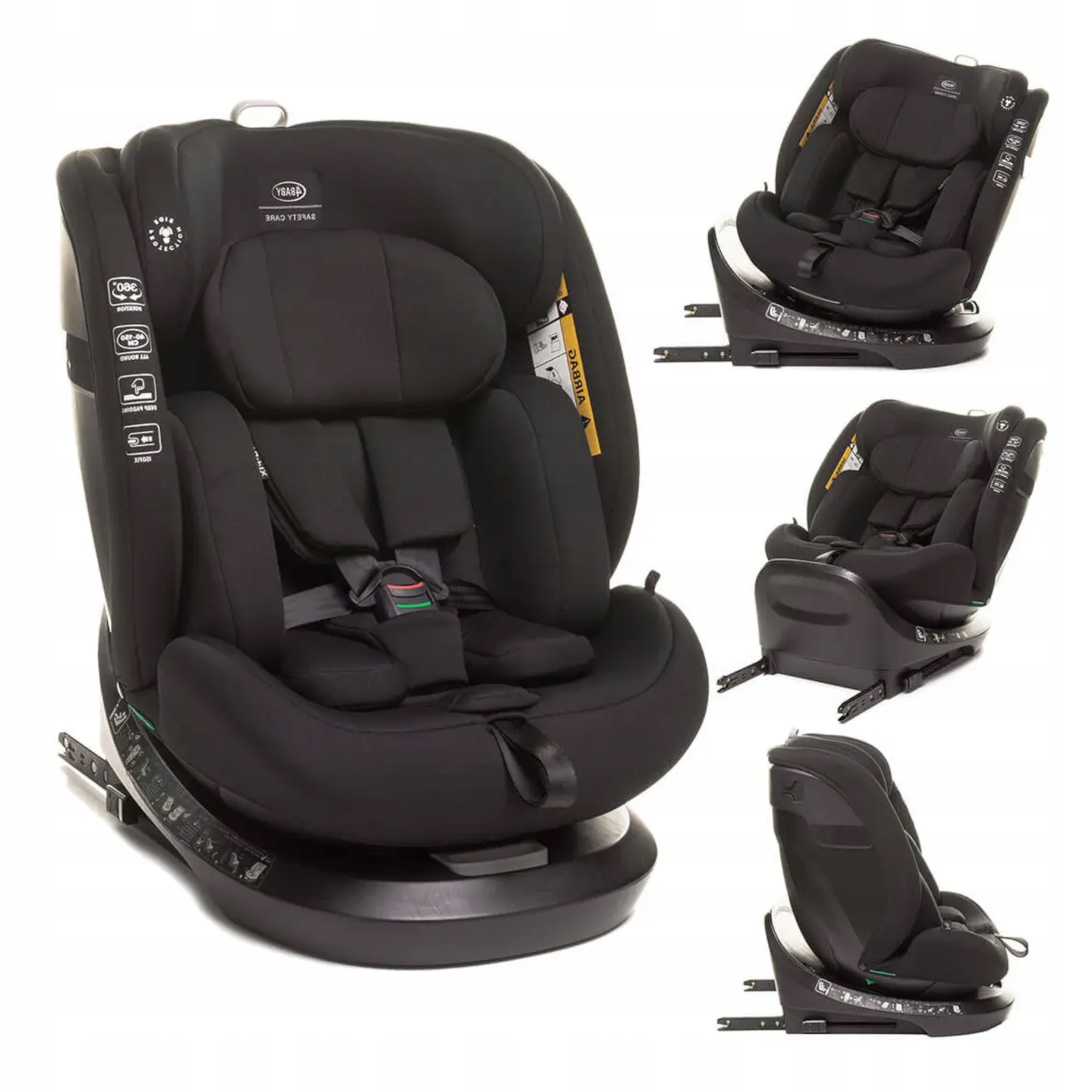 15-punktowa regulacja zagłówka – Idealne dopasowanie do wzrostu