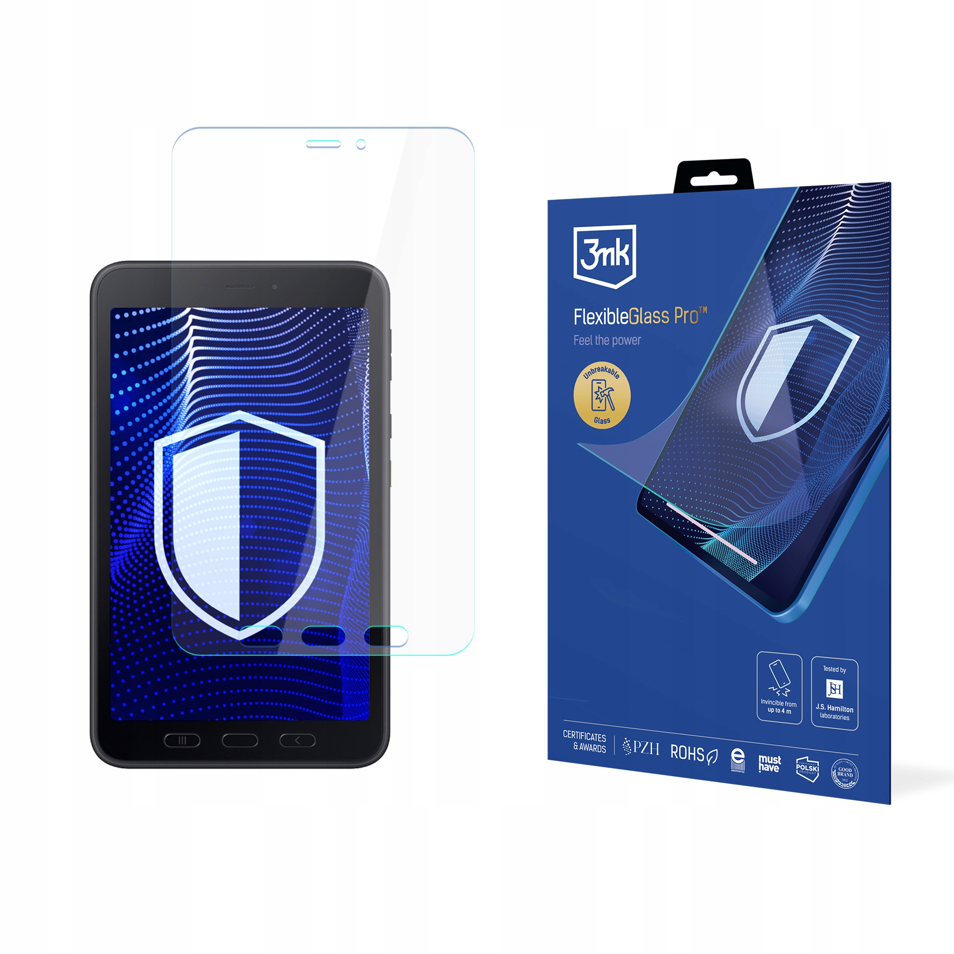 Samsung Galaxy Tab Active 5 – Ochrona ekranu z 3mk FlexibleGlass Pro