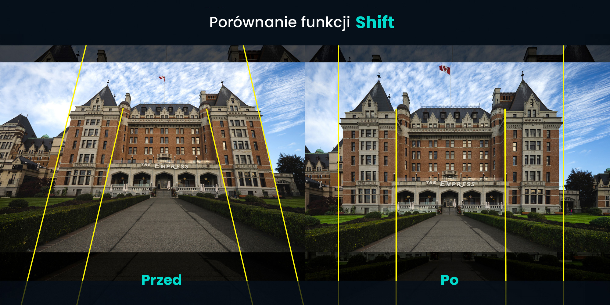 width=100% Obiektyw Laowa 17 mm f/4 Zero-D Shift do Canon RF