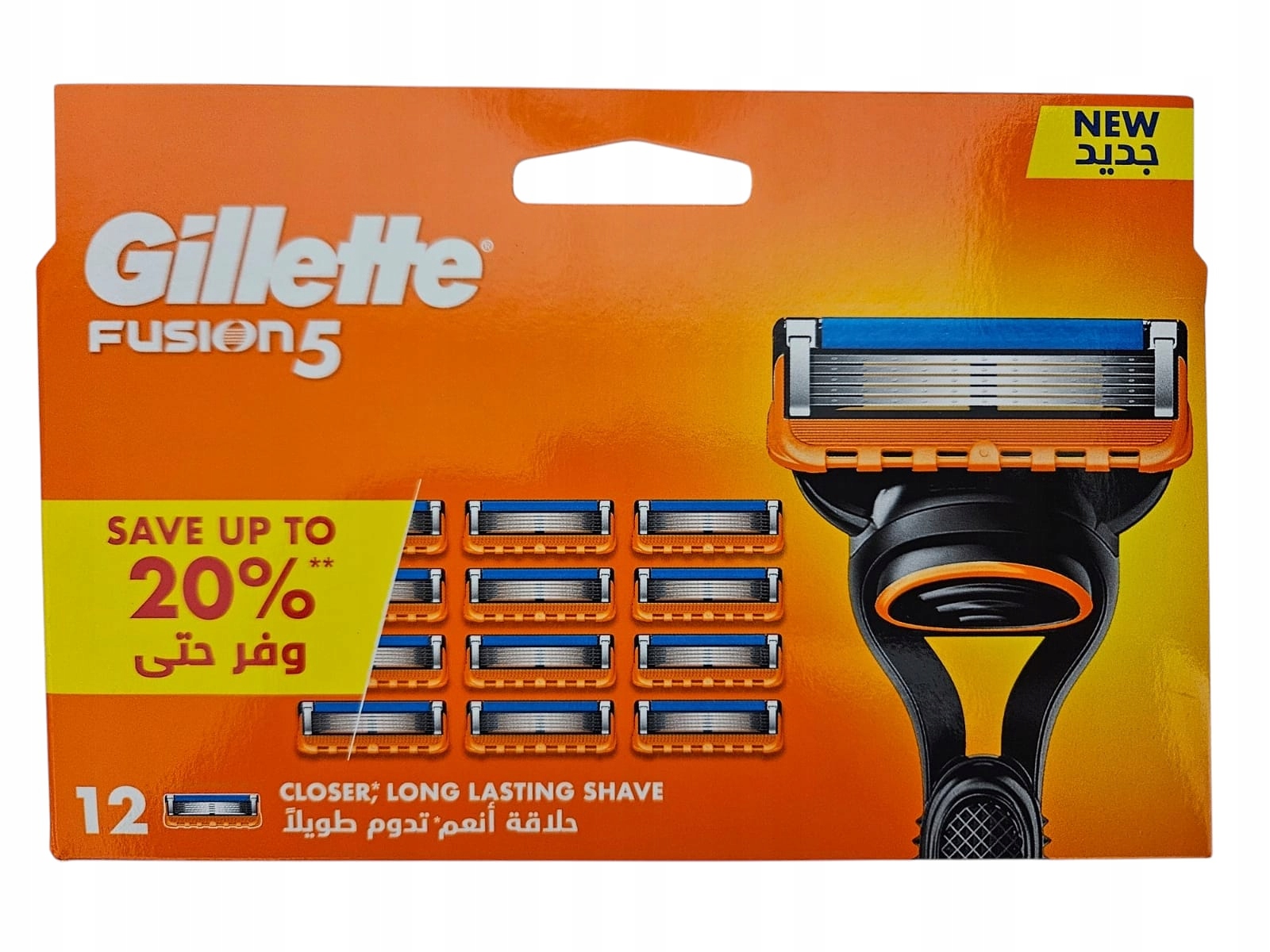 Gillette Fusion Manual wkłady 12 szt – Doskonałe golenie dla Twojej skóry
