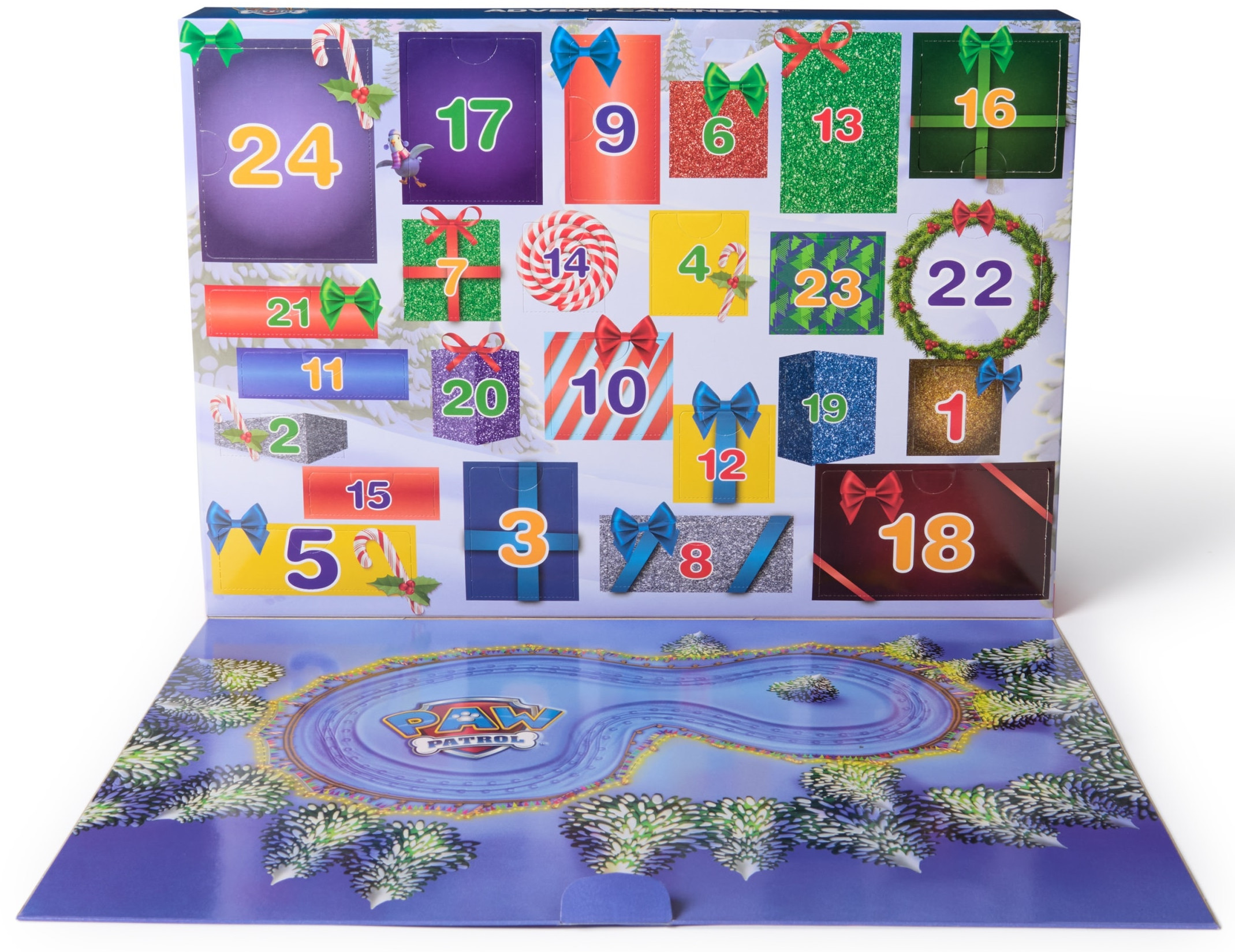 Wspaniała zabawa w odliczaniu do świąt