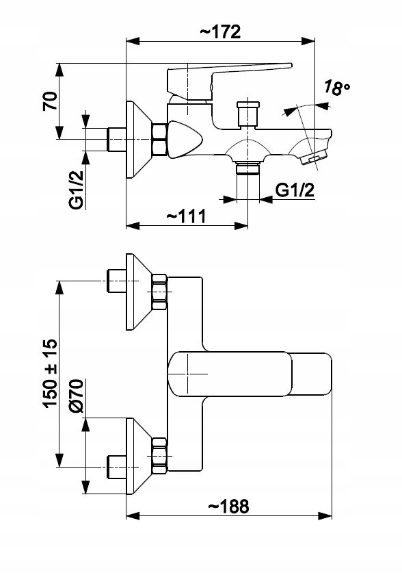 Mosiężna konstrukcja zapewniająca trwałość