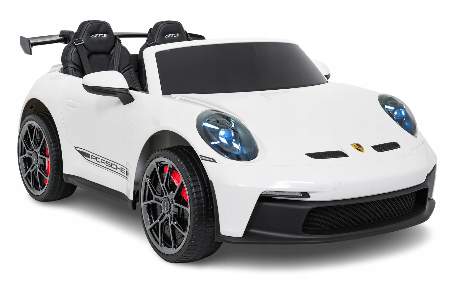 Pojazd Porsche 911 GT3 STRONG Biały – Idealny dla małych kierowców