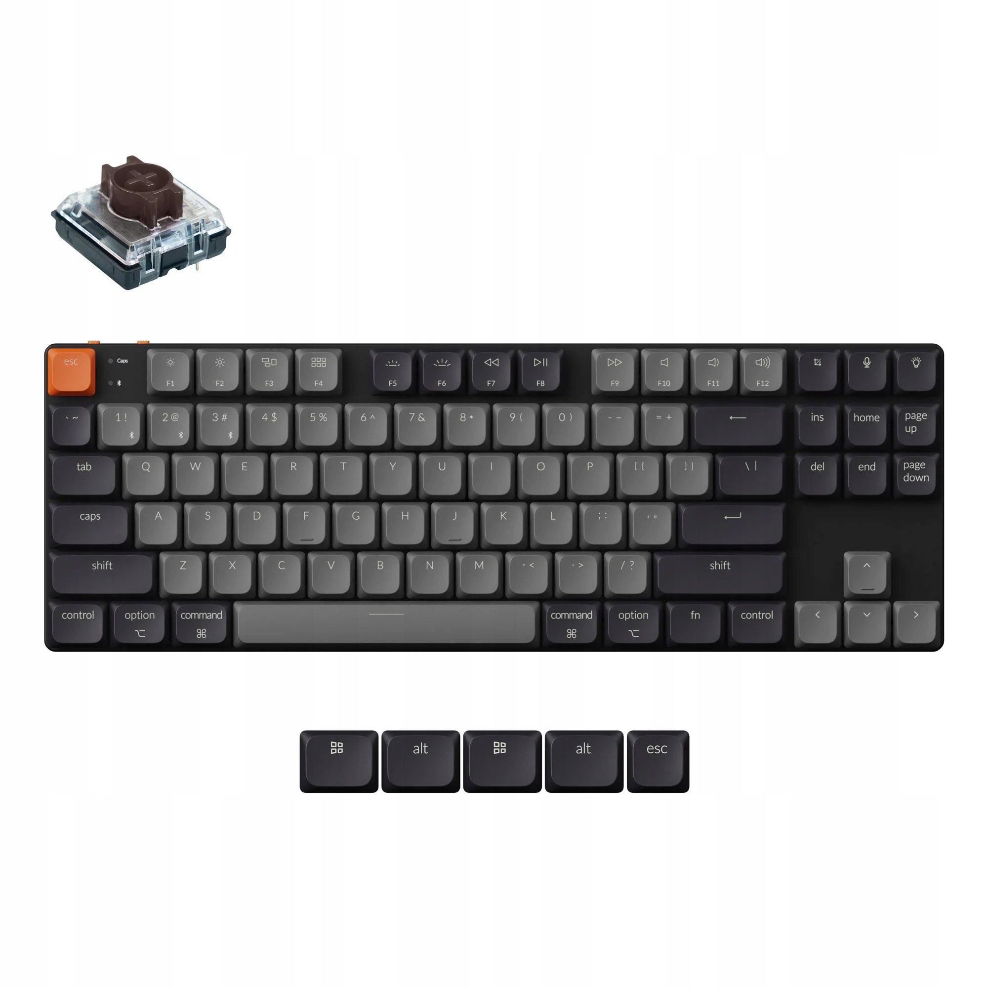 Klawiatura mechaniczna Keychron K1 QMK (Version 6) – Wydajność i styl w jednym