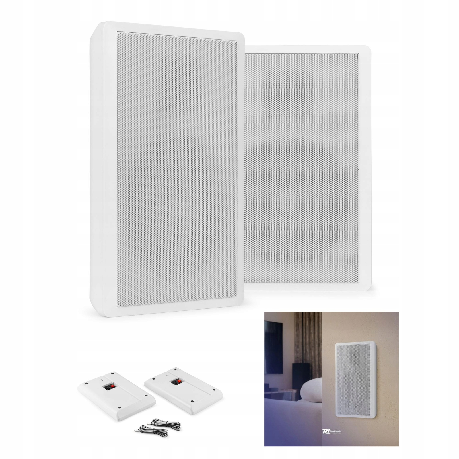 Superpłaskie głośniki Hi-Fi 100V – Idealne do biur i restauracji