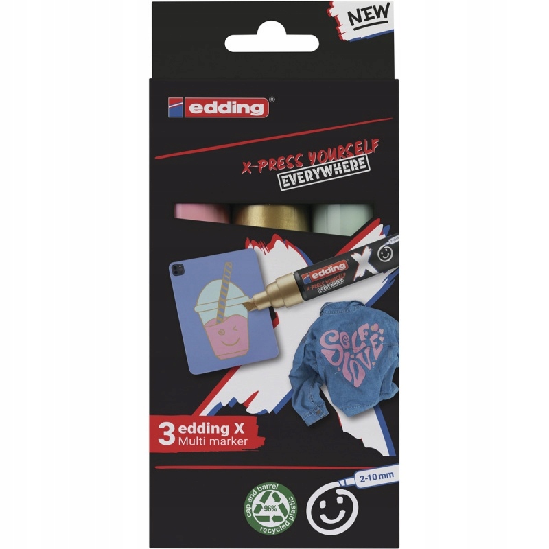 Multi Marker E-6900 EDDING – Zestaw pastelowych kolorów do kreatywności