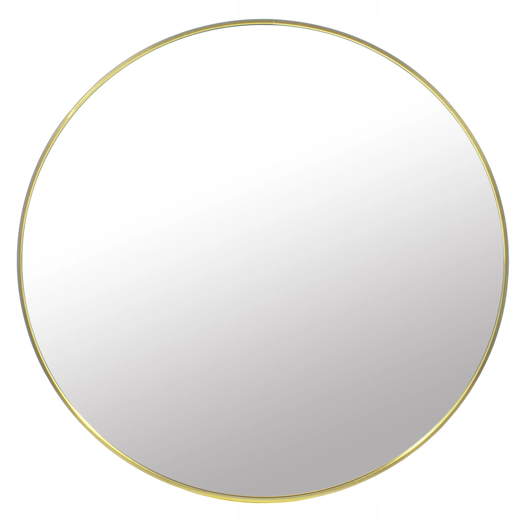 Lustro 60 cm ze złotą ramą – Elegancja i styl w Twoim wnętrzu