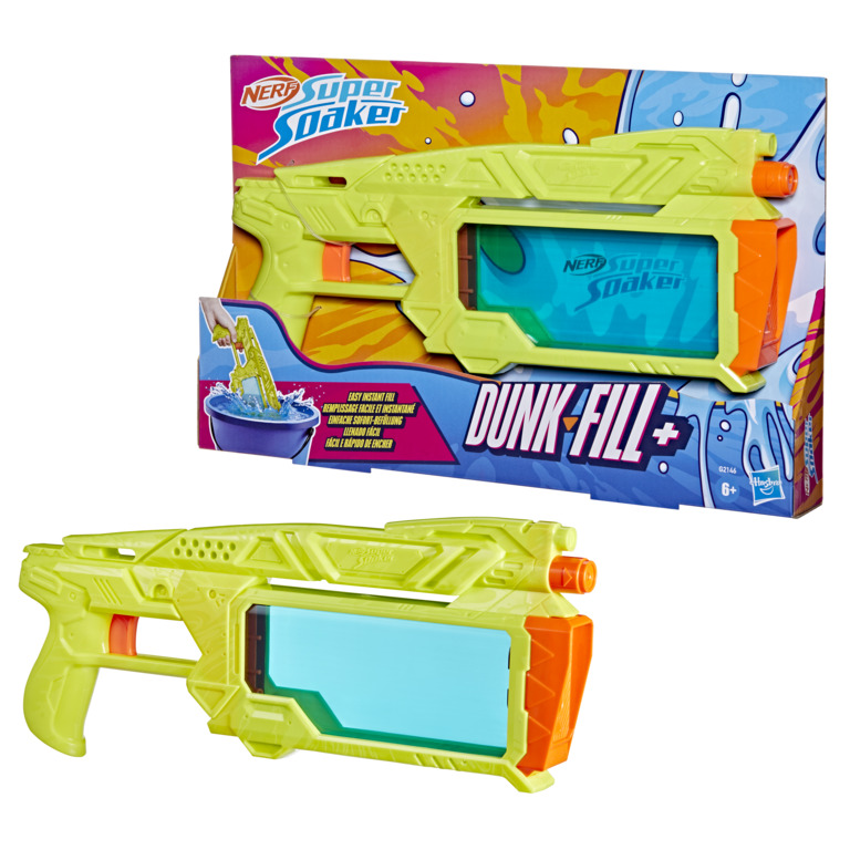 NERF Super Soaker Pistolet wodny Dunk Fill – Wodna zabawa na najwyższym poziomie