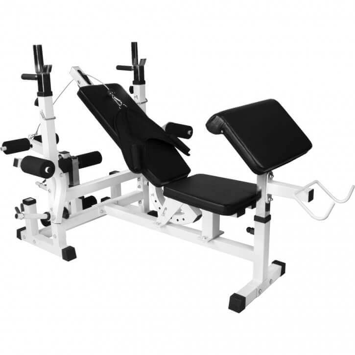 Ławka pod sztangę 6w1 Gorilla Sports – Idealne rozwiązanie do domowego treningu