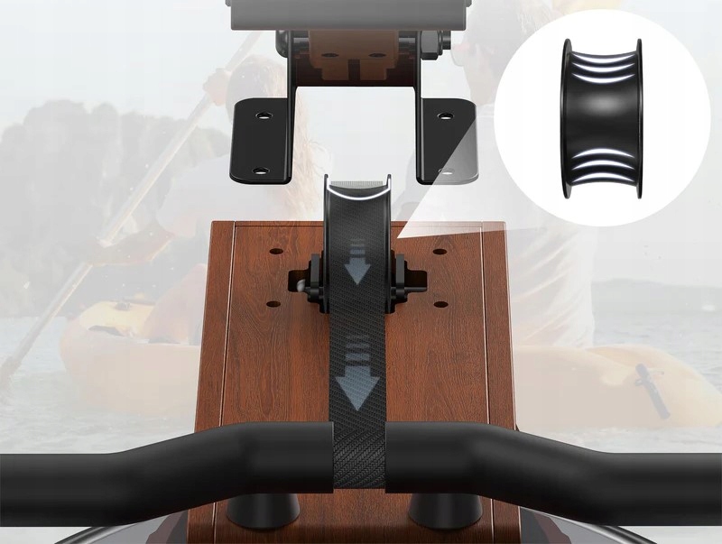 Wodny System Oporu o Pojemności 22L – Realistyczne Wiosłowanie