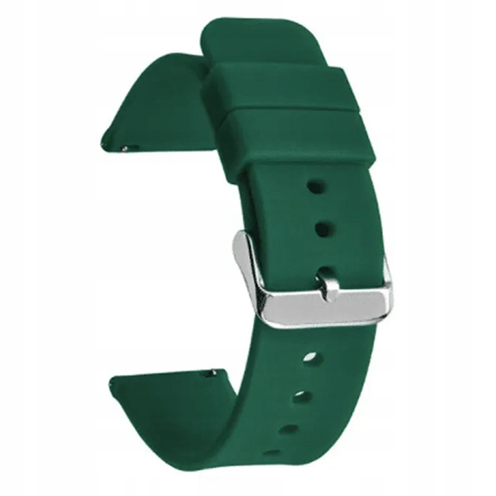 Pasek z wycięciami do smartwatcha Mibro 20mm (Zielony)* – Styl i funkcjonalność w jednym