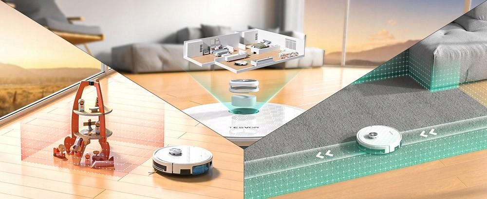 Duży obszar działania – Idealny do różnych powierzchni