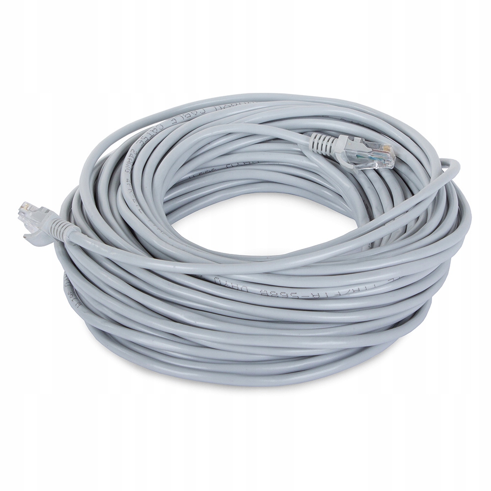 Kabel sieciowy 20m CAT 5 5e skrętka przewód internetowy RJ45 ethernet UTP – Wysoka jakość połączenia