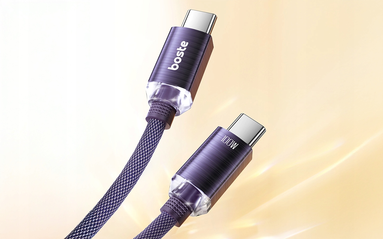 Kabel Gemstone Series Fast Charging Data Cable USB-C do USB-C 100W – Elegancja i moc w jednym