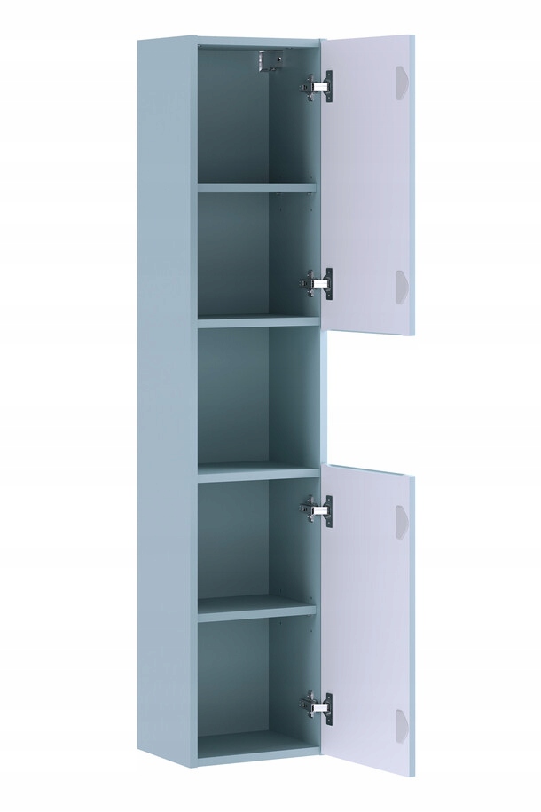 Przestronność i organizacja – pięć półek na akcesoria