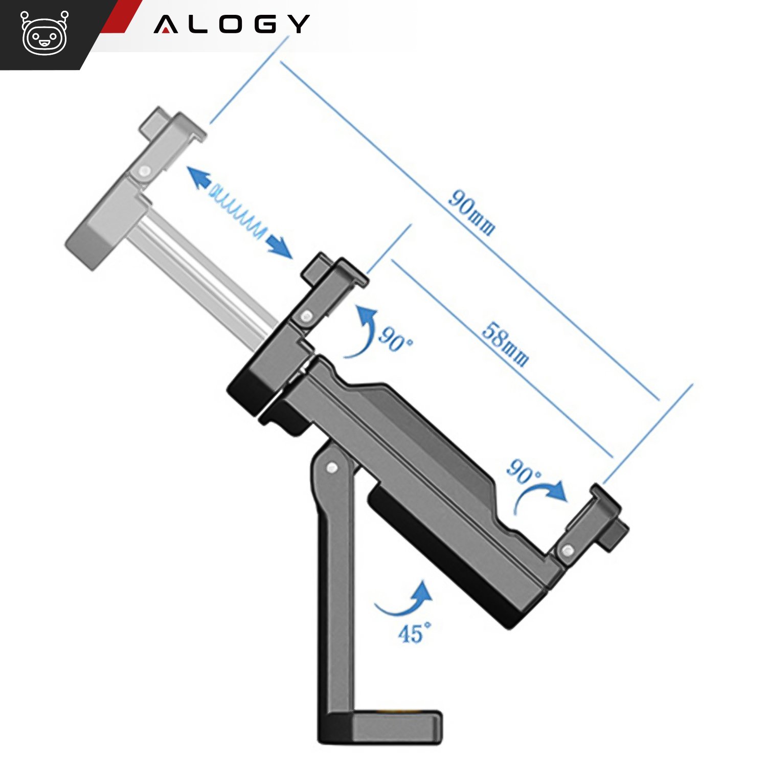 72542_uchwyt_statyw_na_telefon_aparat_stojak_podstawka_regulowany_360_tripod_biurkowy_statyw_alogy_czarny_03.webp