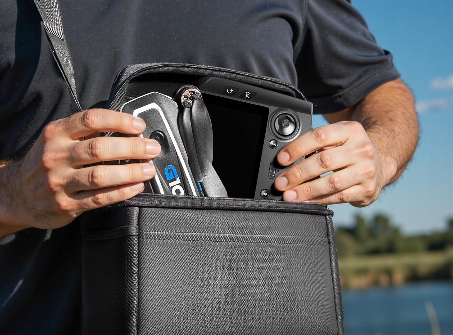 Dwa akumulatory – do 45 minut lotu