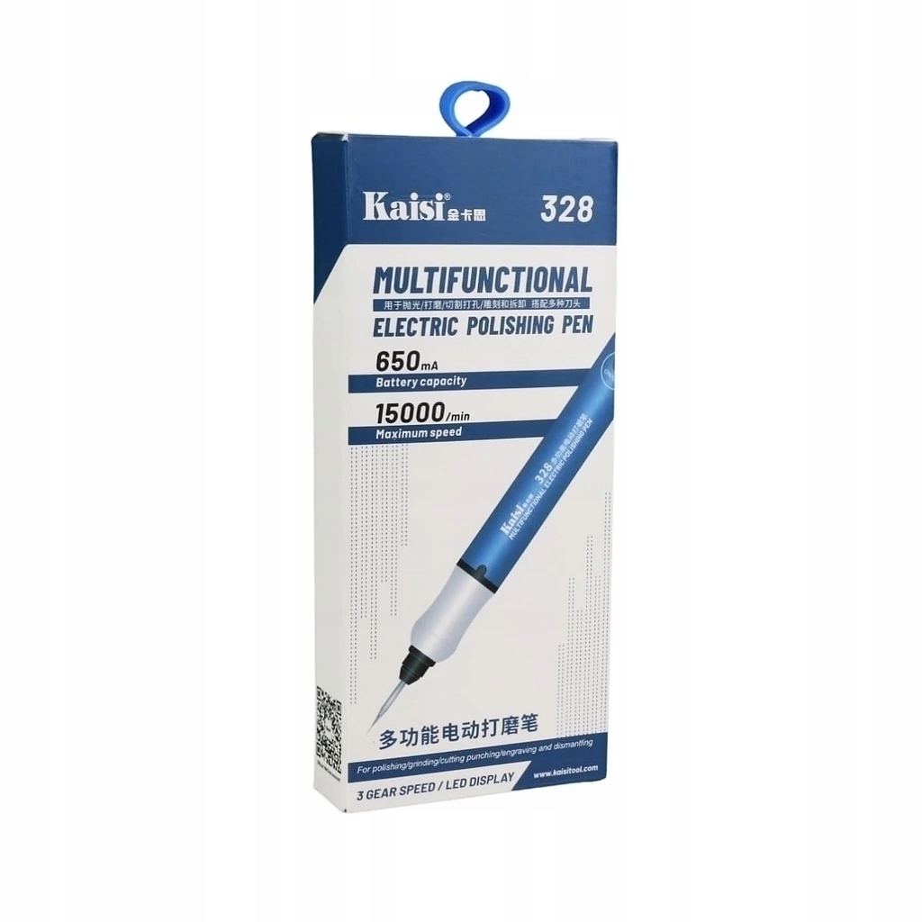 Mini Szlifierka / Polerka akumulatorowa PCB długopisowa KAISI 328 – Idealne narzędzie do precyzyjnych prac