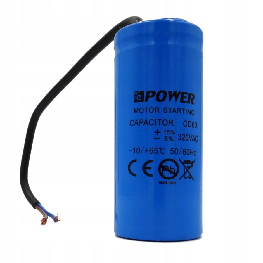 Kondensator rozruchowy 60uF 320V AC – Niezbędny element do silników elektrycznych