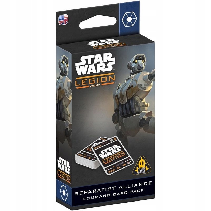 Star Wars: Legion 2.0 - Separatist Alliance - Zestaw kart dowodzenia