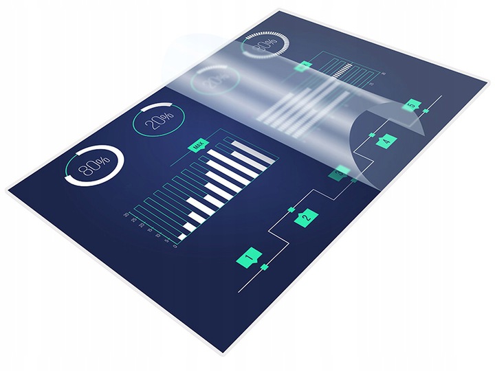 Zestaw folii laminacyjnej – 100 arkuszy A4 w komplecie