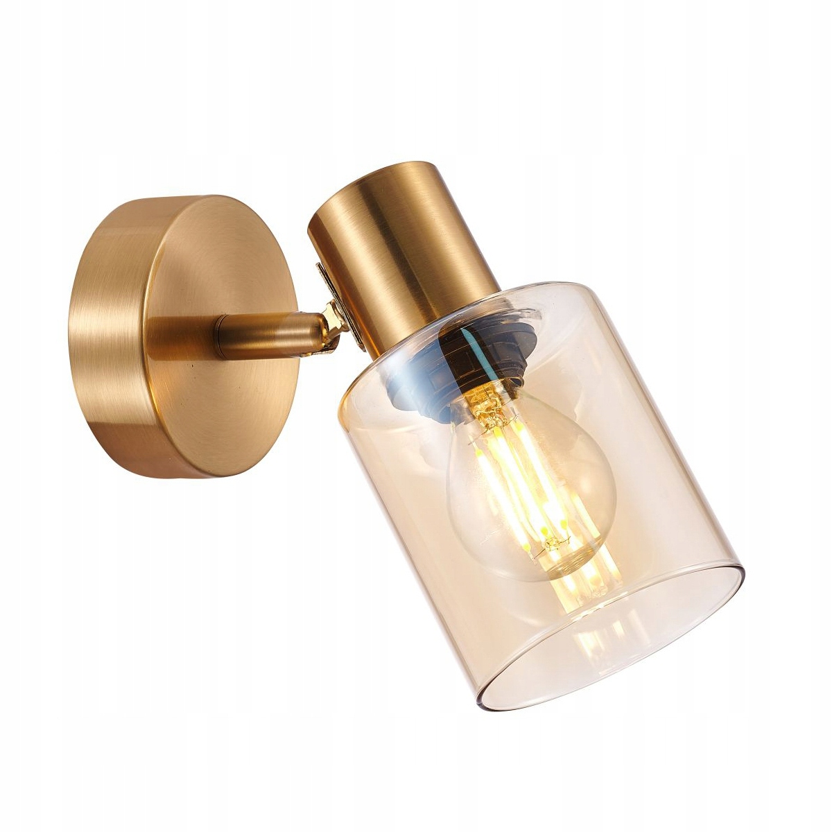 Kinkiet Italux Santia SPL-65342-1-BRO-AMB – Elegancja i nowoczesność w Twoim wnętrzu